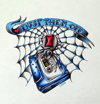 old time music  tape cassette flash