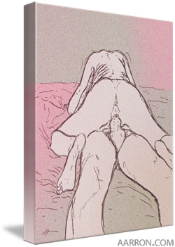 wife watching erotic fine art sizzle artwork