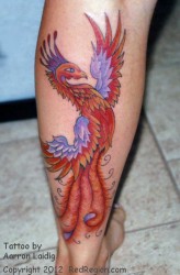 Awesome phoenix Tattoo