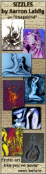 erotic art sizzles hybrid artwork