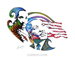 MLK HOMAGE COLORED PENCIL ART