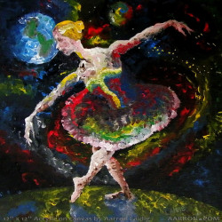 la de da de da Dancer painting by Aarron Laidig