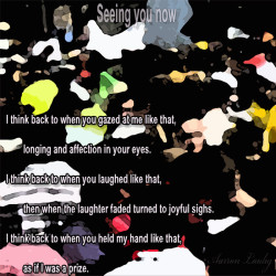 Seeing you now poem