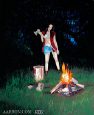 Girl with an axe