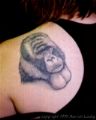 a gorilla tattoo