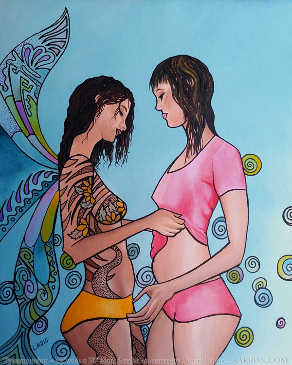 transmutation fine art painting