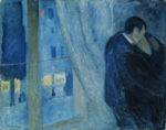 Edvard Munch’s Kiss By The Window Painting