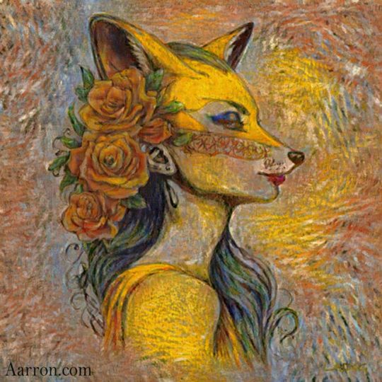 The Vixen wife painting art print