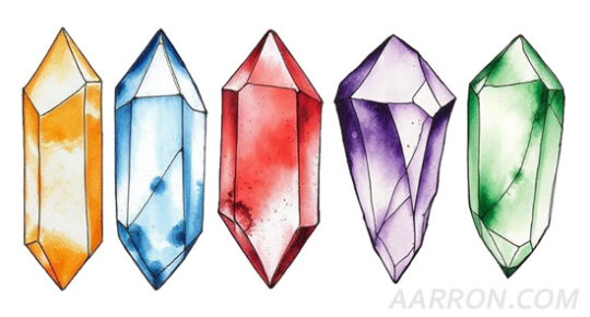 simple style crystals